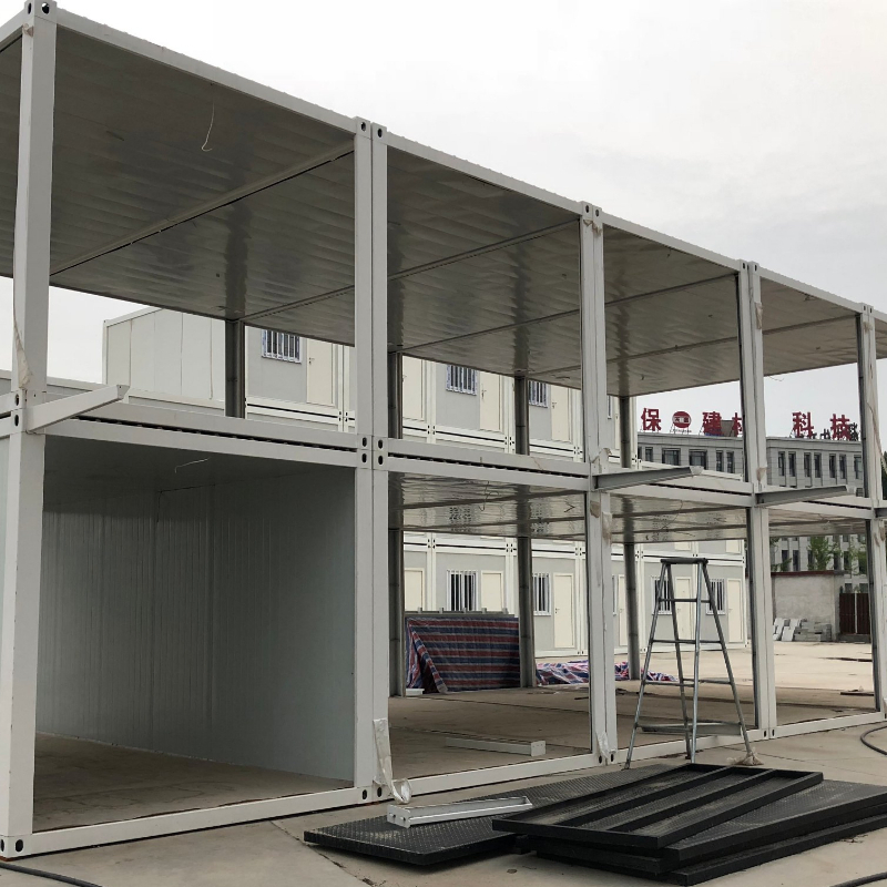 Prefabricated Container Building Material Flatpack Office Workshop Warehouse