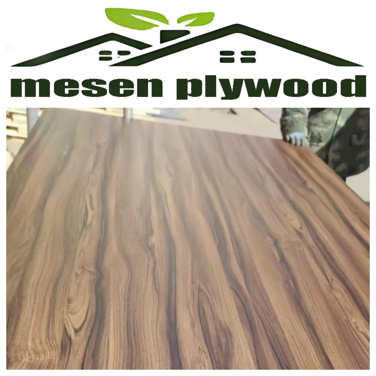 High Quality 18mm Hot Sale in South American Market Melamine MDF Board Furniture Decoration