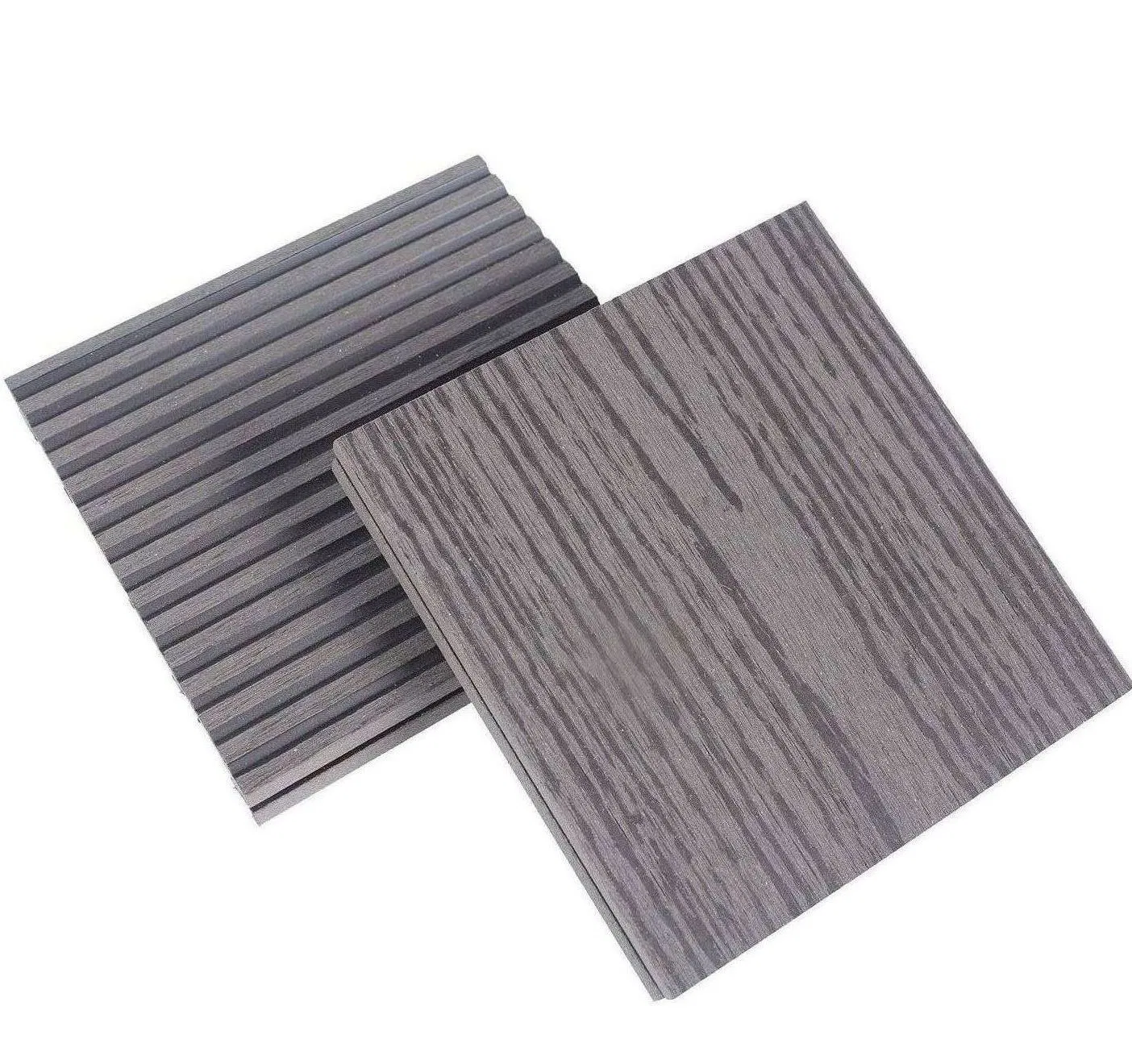 Outdoor Plastic Wood Flooring Suitable for Gardens, Swimming Pools, Decks, and Parks