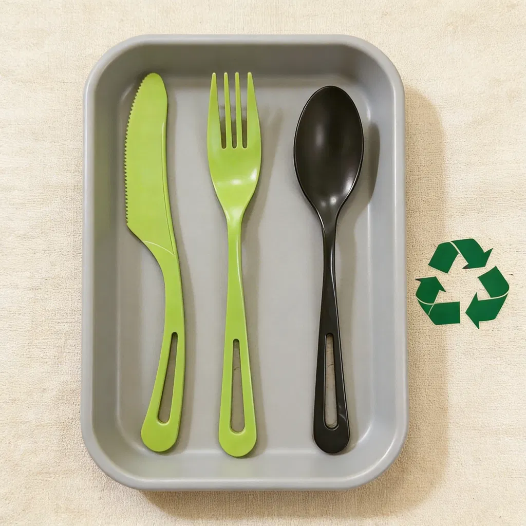 Lightweight Plastic Forks and Spoons Set for Easy Handling Supply Ability