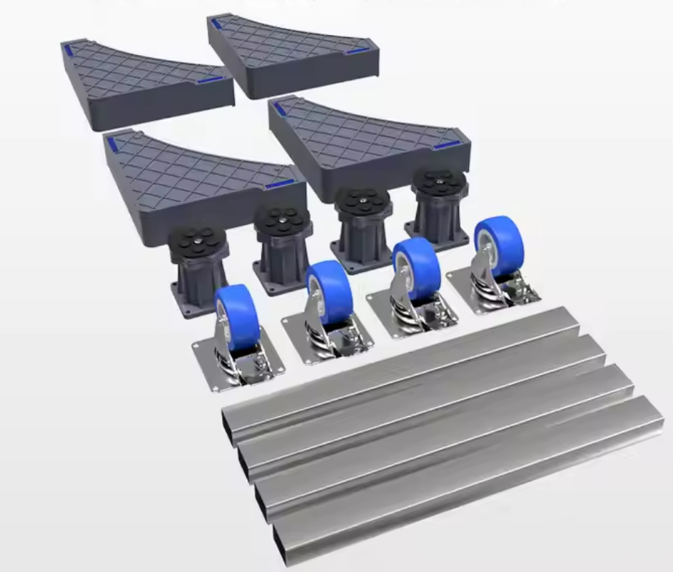 Plastic Square Washing Machine Refrigerator Base Cheap Refrigerator Base Washing Machine Stand