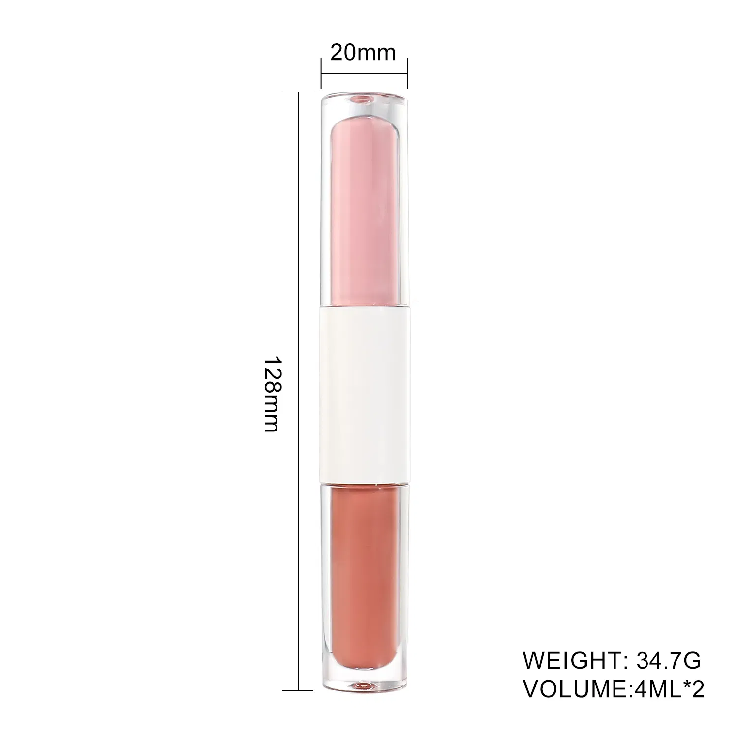 OEM Double Head Matte&Glossy Lipgloss Private Label