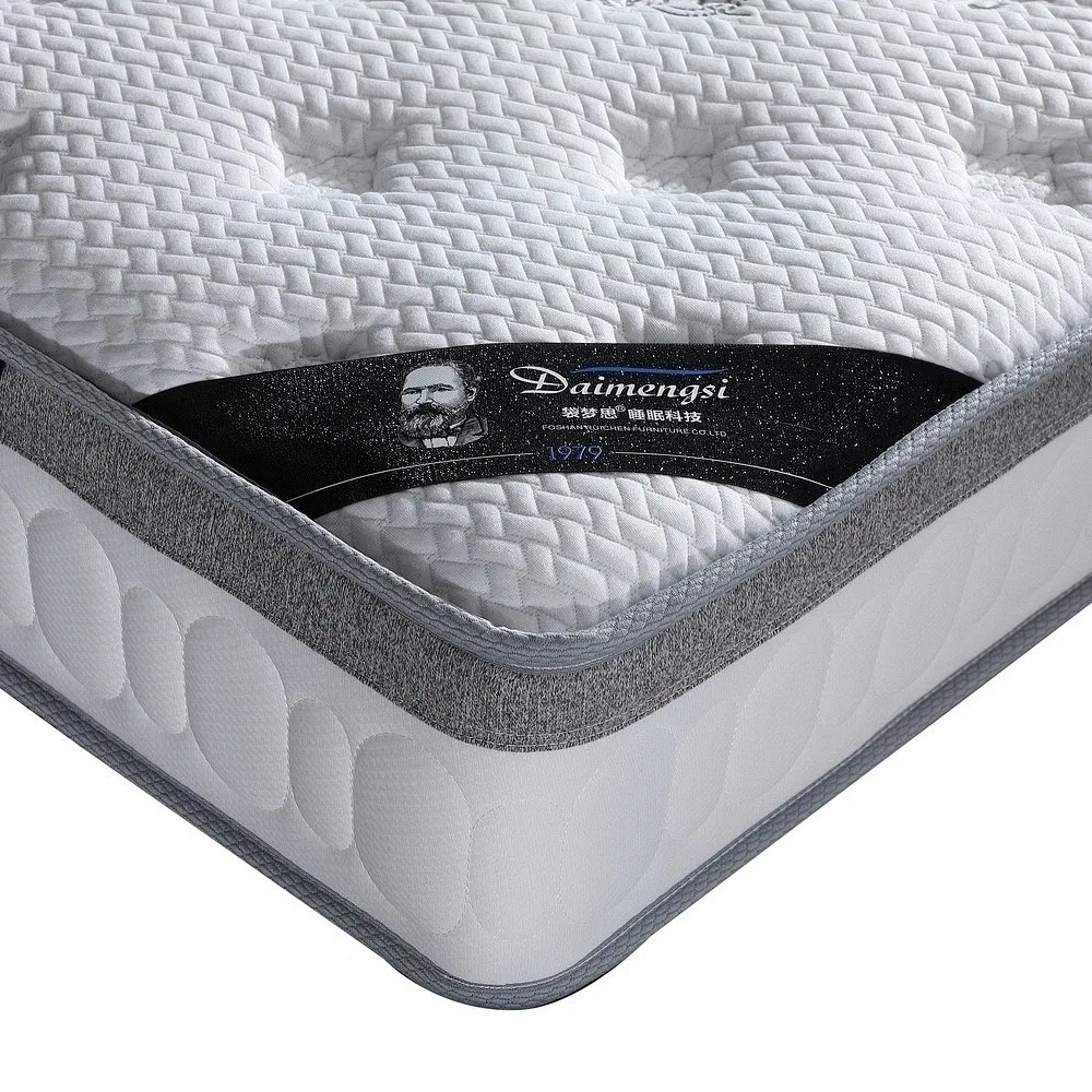 Double-Tempered Coil Low-Maintenance Bedroom Hotel Spring Mattress for Themed Hotels