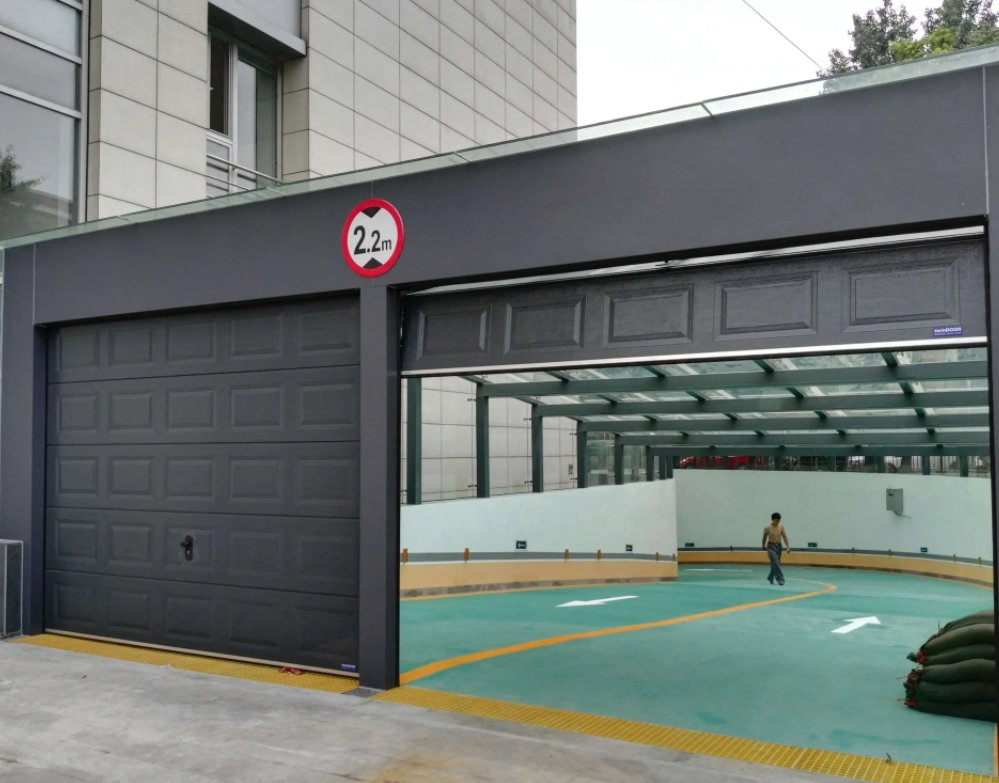 Cbmmart Garage Doors with Finger Proof Panel Garage Doors with Wicket Door