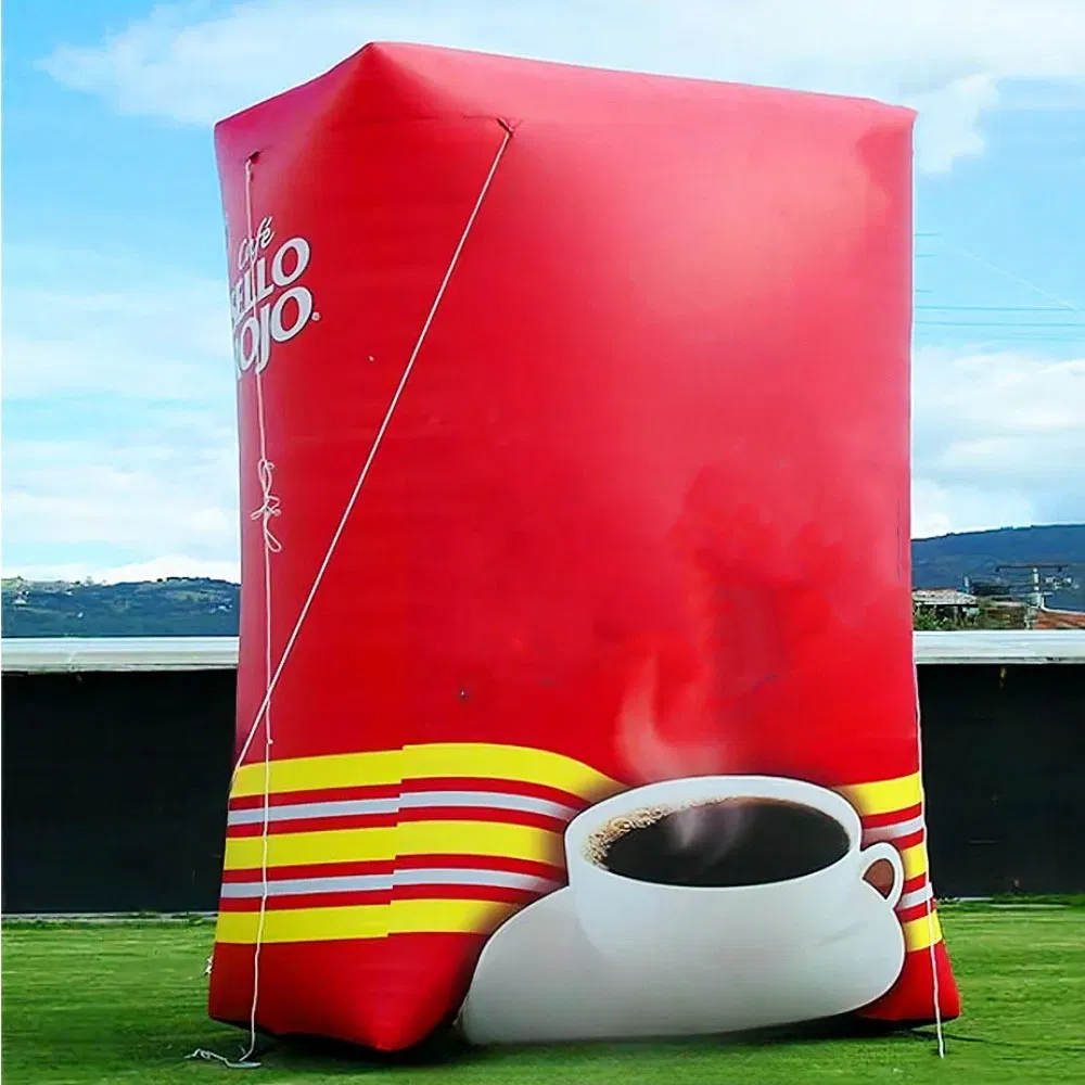 Outdoor Shopping Mall Opening Snack Advertising Display Inflatables
