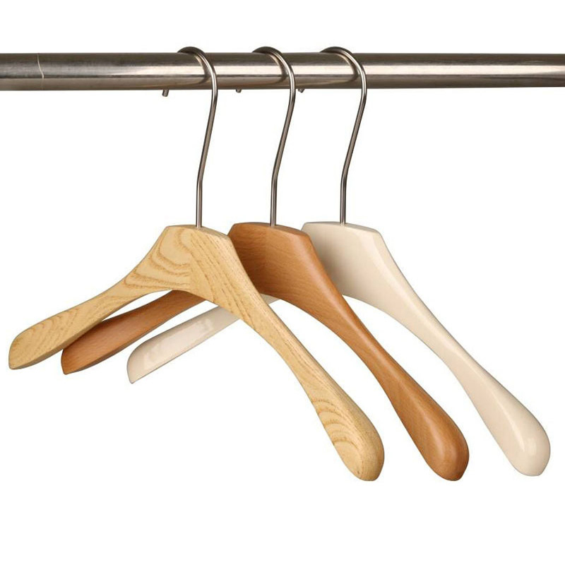 Вельветовые вешалки с клипсами, деревянные, антискользящие