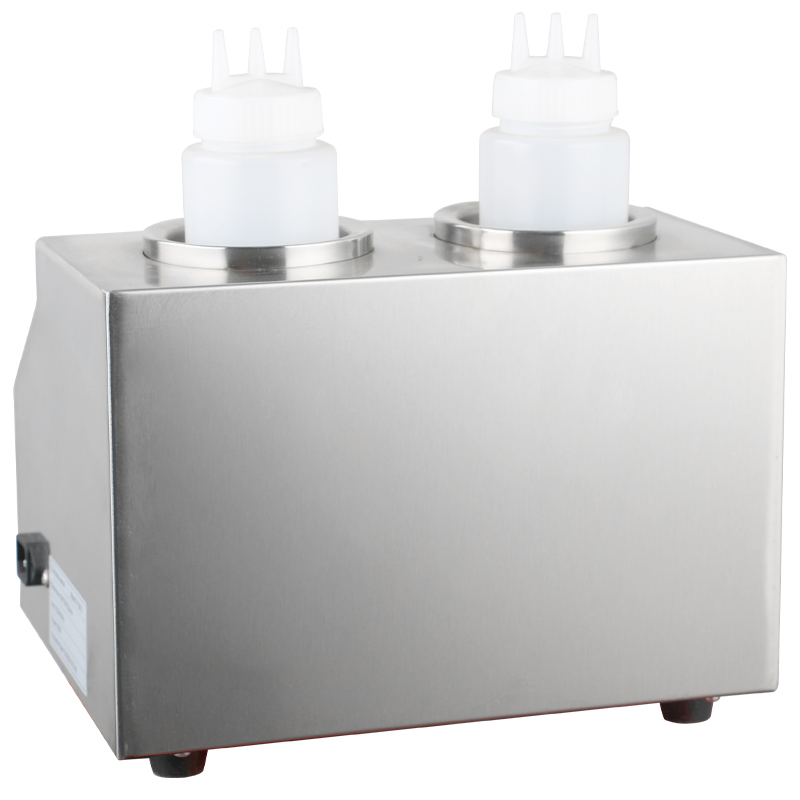 Commercial Grade Sauce Heater and Dispenser with Squeeze Bottle