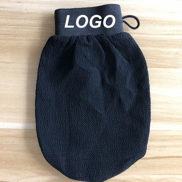 Bathing Gloves Exfoliator Shower Mitt Back Skid Resistance Body Massage Sponge Wash Loofah Scrub Gloves Kessa Mitts