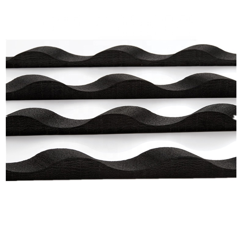 Black EVA Eave Infill Strips Corrugated Roofing Foam Closure Strips