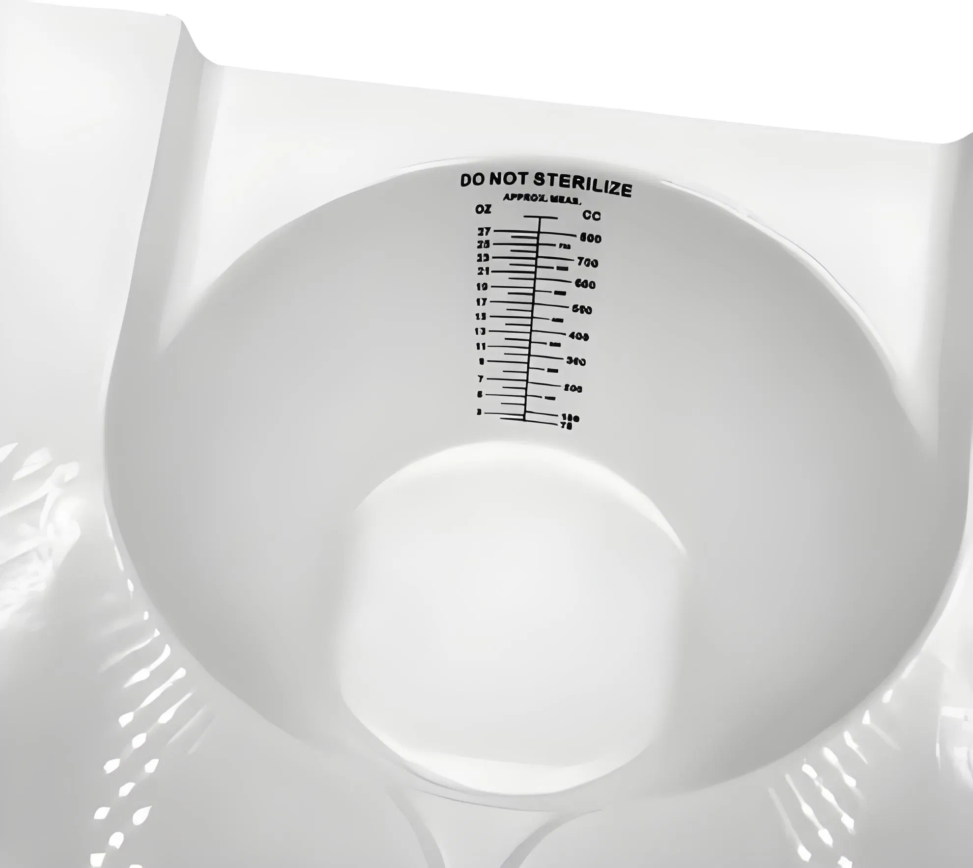 Reusable Medical/ Hospital Stackable PP Plastic Bedpan