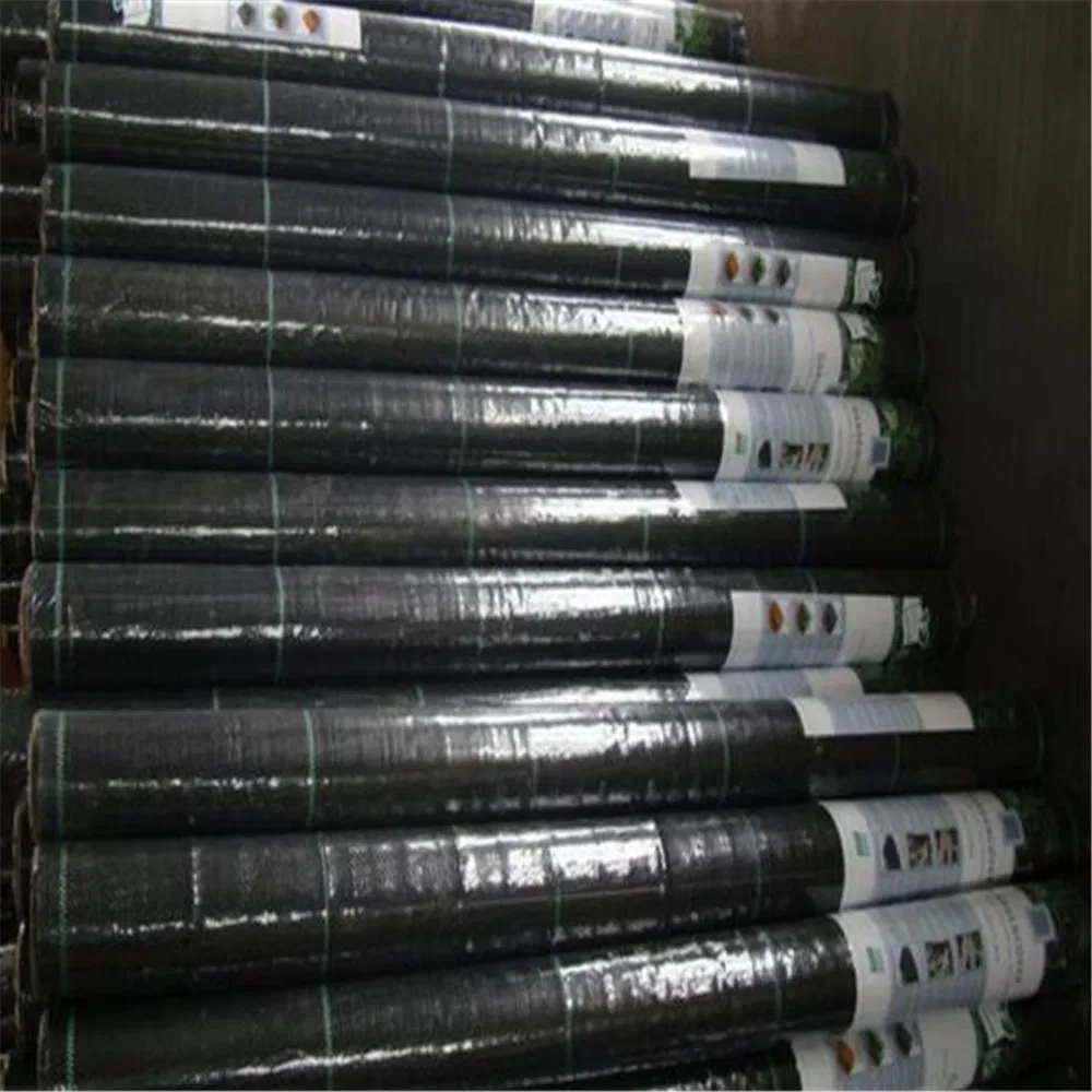 70g/80g/90g/100g/120g PP/Pet Ground Cover/ Weed Control Mats Woven Geotextile Manufacturer Supply Factory Supplier Wholesale Price