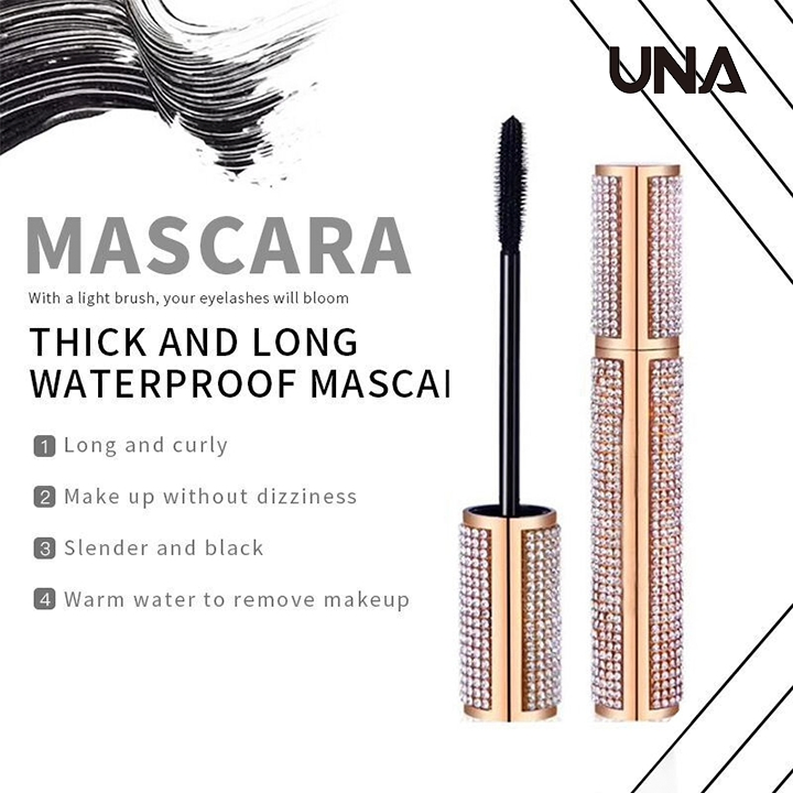 Custom Cruelty Free Cosmetics Beauty Mascara Private Label Waterproof Thin Long Curling No Smudging Eyelash Mascara