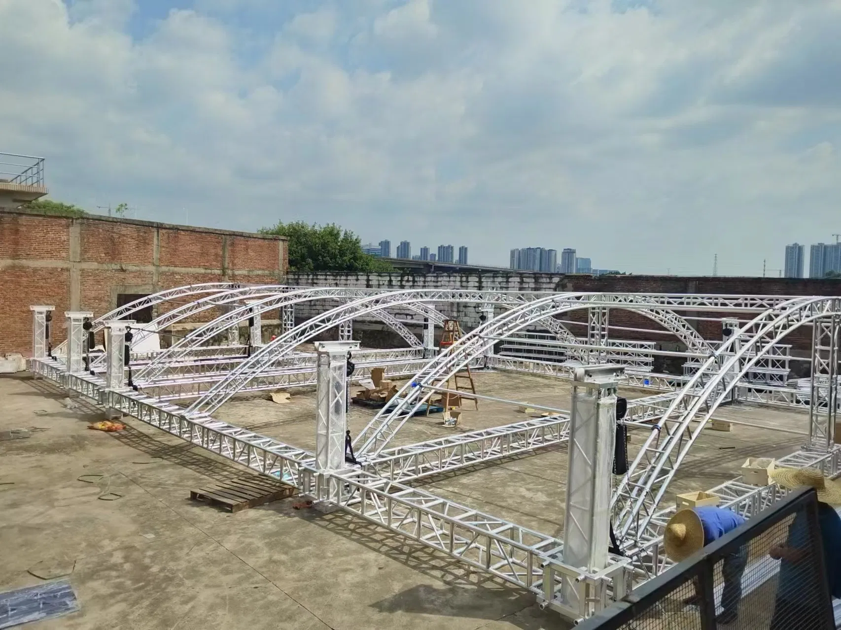 Outdoor Aluminum Truss Stage Lighting Truss for Concert Performance Stage