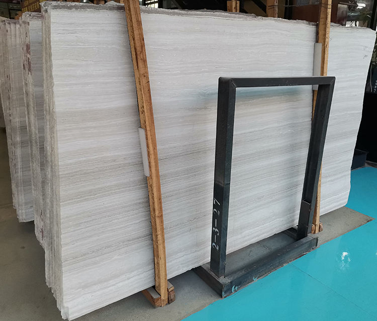 Natural Carrara White Fish Scale Tile Polished Marble Floor Tiles