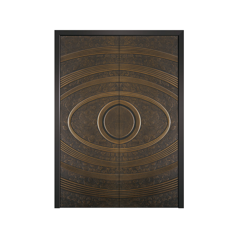 Premium Fire-Resistant Stone Pillar Doors for Secure Access