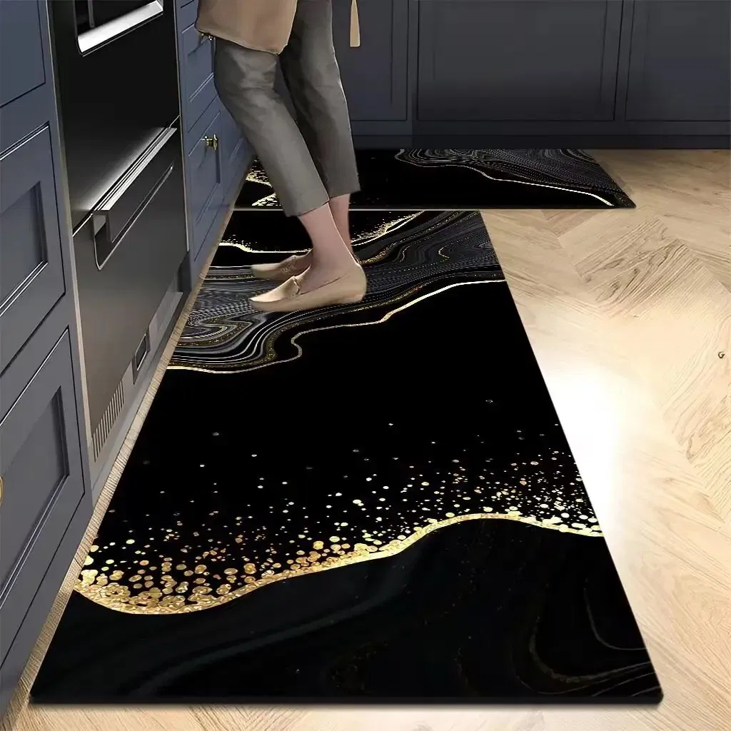 Home Deco Water Absorb Kitchen Mat Custom Area Rug
