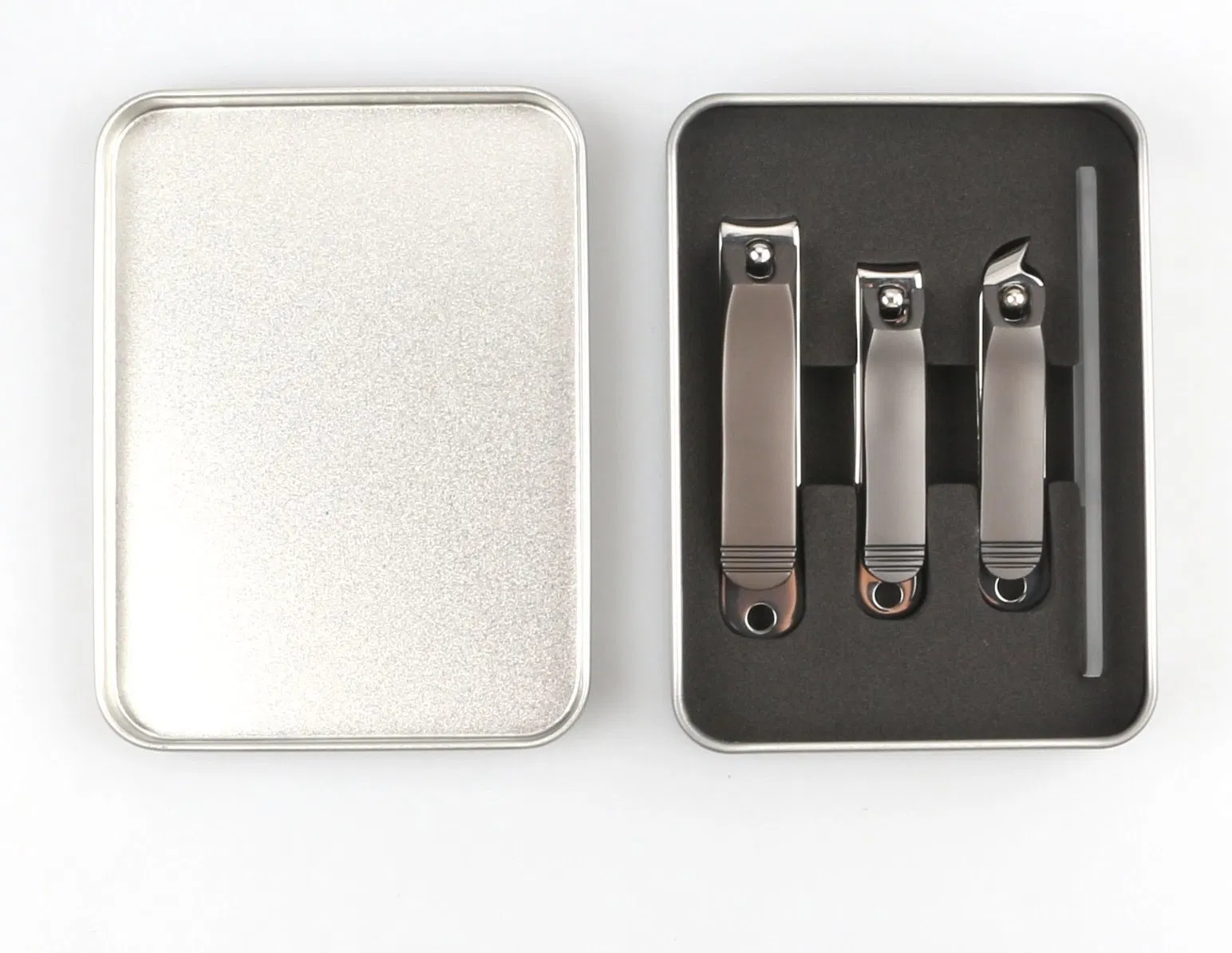 4PCS Portable Manicure Set with Nail Clippers and Nail File (SE-MS003)