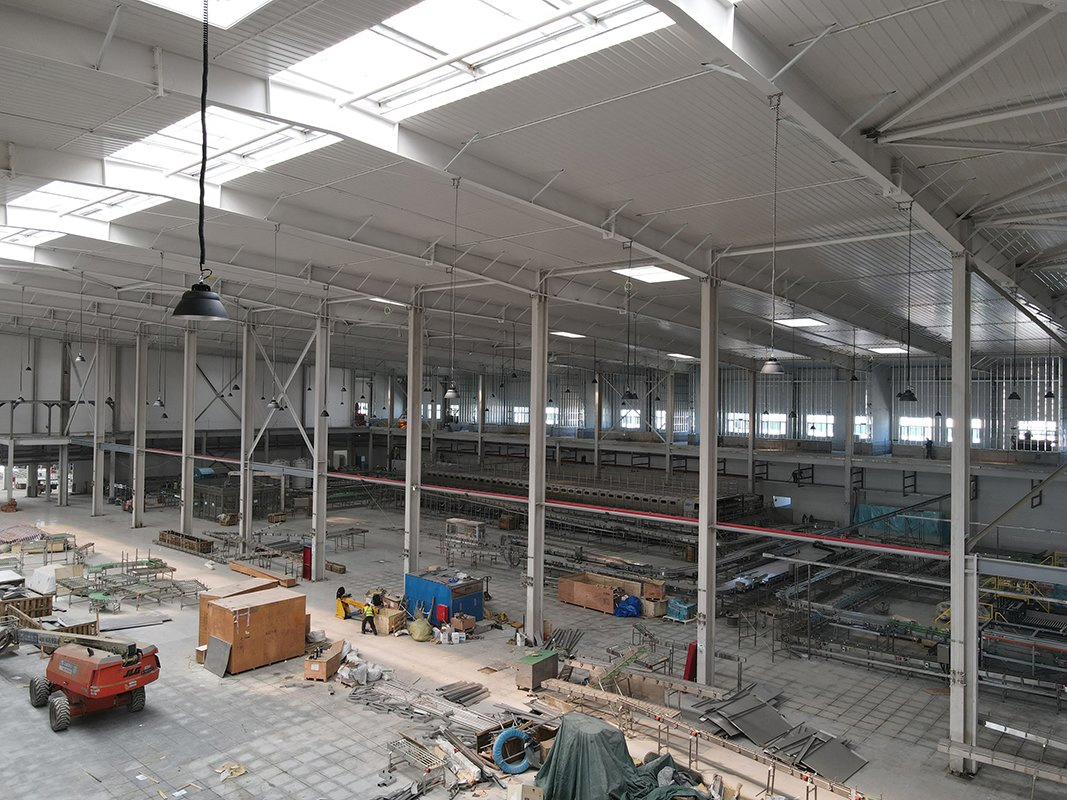 Prefabrication Steel and Metal Construction Building