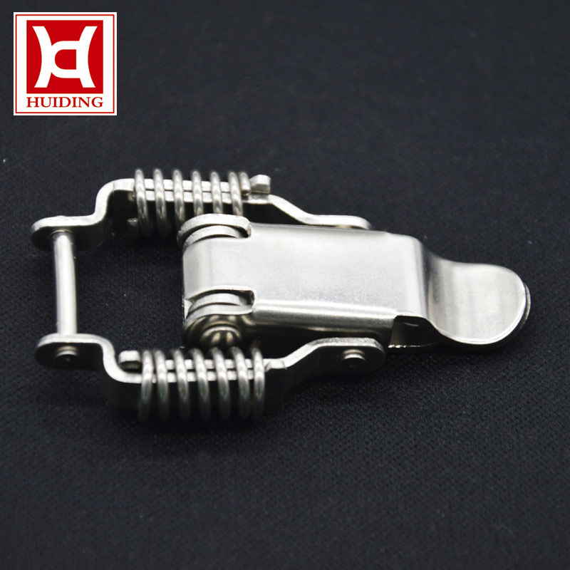 Premium Stainless Steel Spring Toggle Latch for Hardware Cabinets