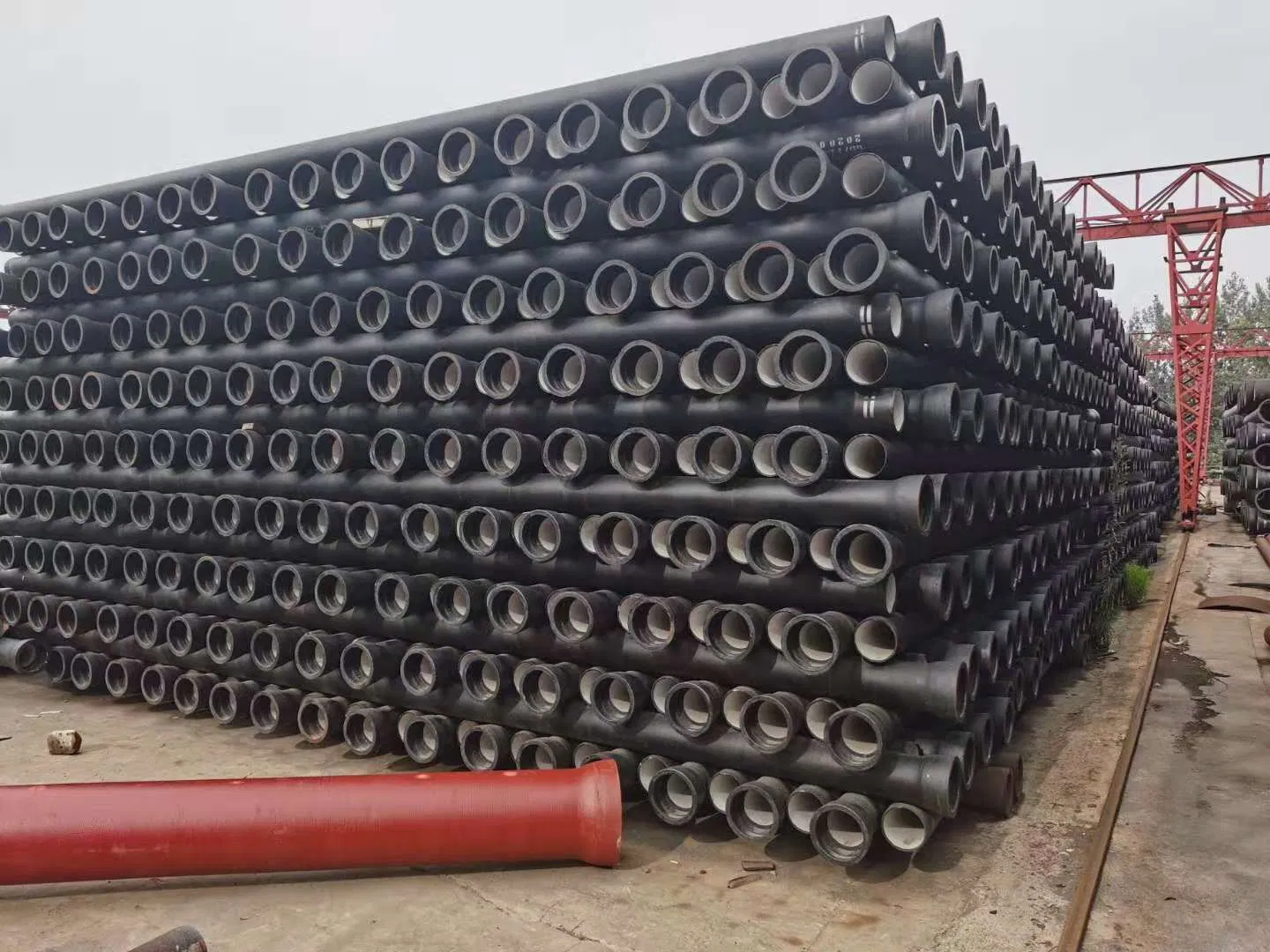 Diameter 100mm 700mm Ductile Iron Pipe Flange 8 Inch Cast Iron Pipes and Fittings