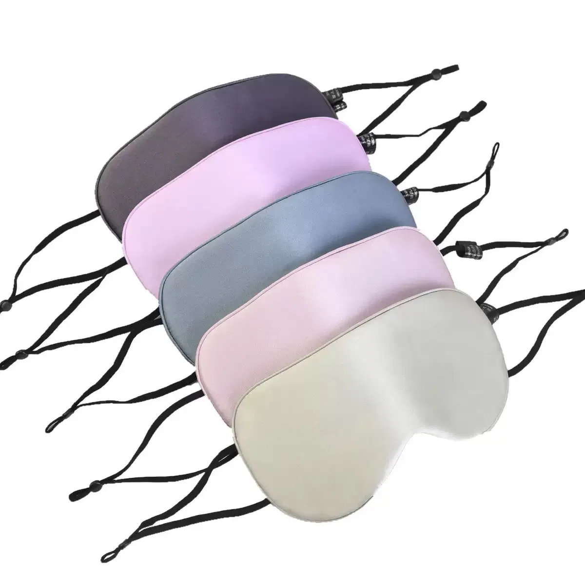 Travel Sleep Eye Mask Satin Silk Eye Cover for Relaxation Span Salon Hotel Supplier