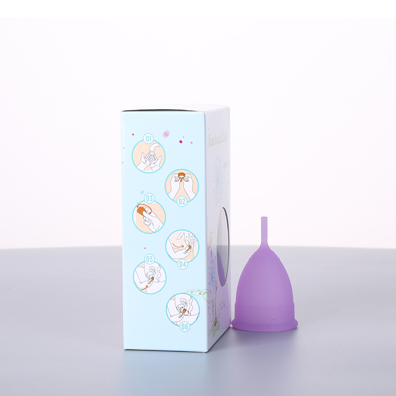 Eco-Friendly Washable Woman Silicone Menstrual Cups Instead of Menstrual Pad