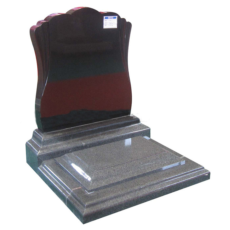 American Natural Stone Granite Monument Double Single Headstone