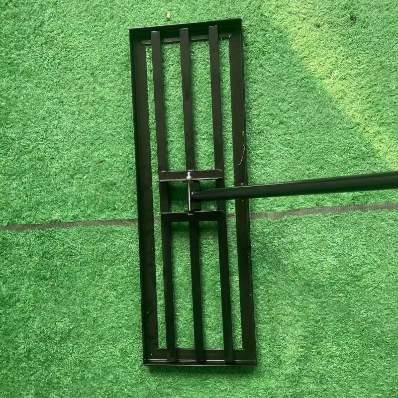 Professional Unfolded Rake Lawn Leveling Rake with Heavy Duty Steel Construction