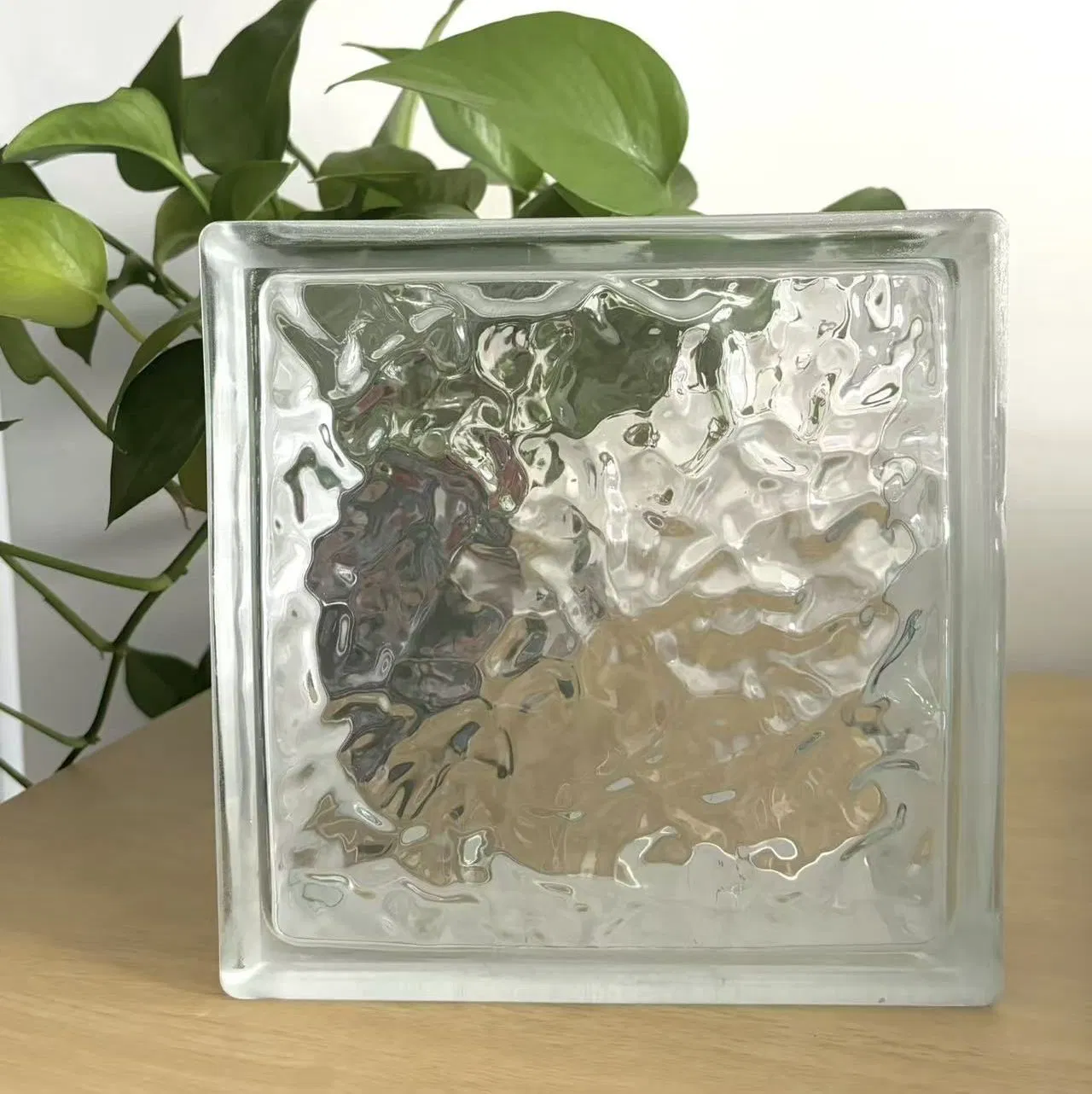 Wholesale Bricks Blocks Hot Melt Glass Bricks Fire Rated Decorative Casting Glass Brick for Partition Wall