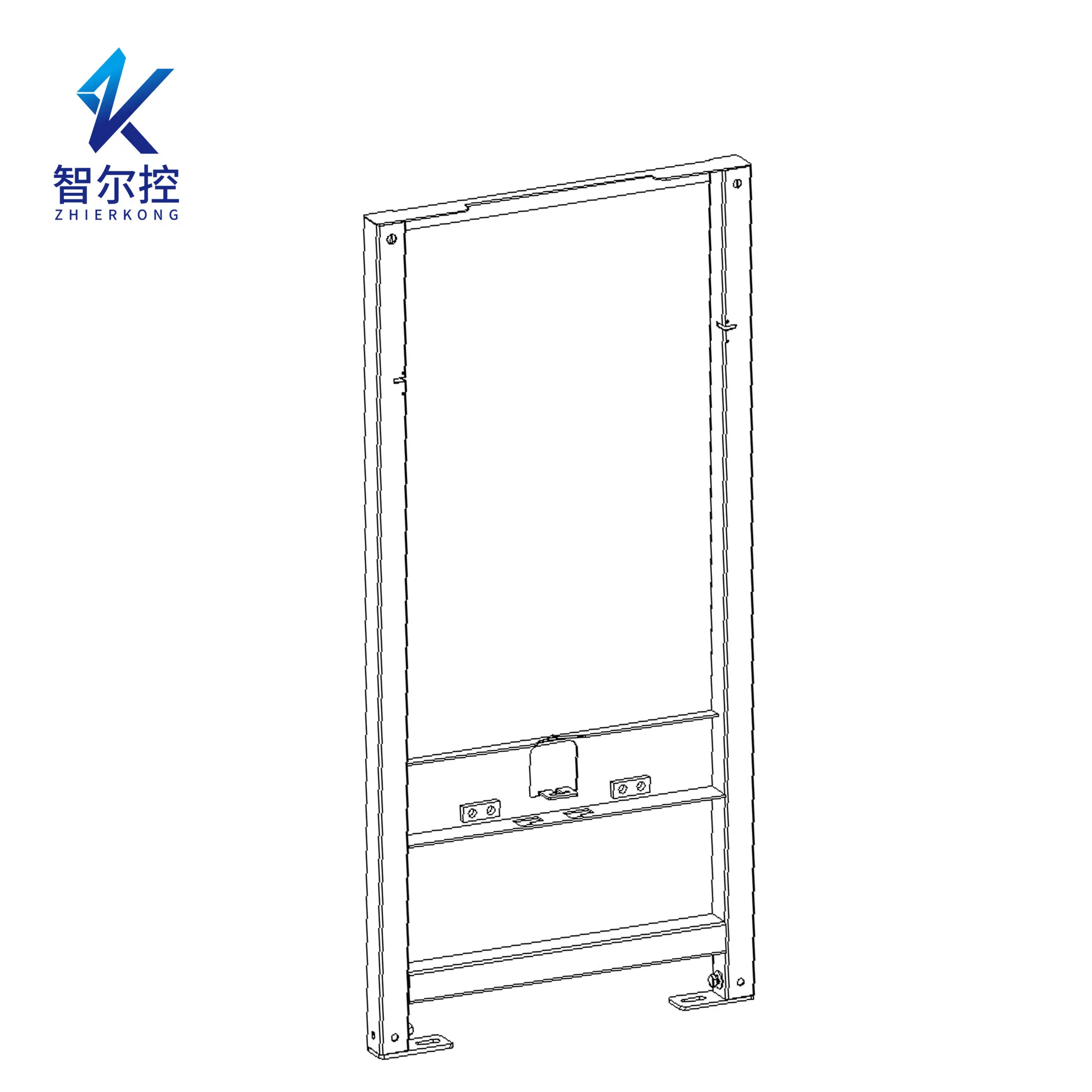 Concealed Cistern Metal Frame with Integrated Support Fram
