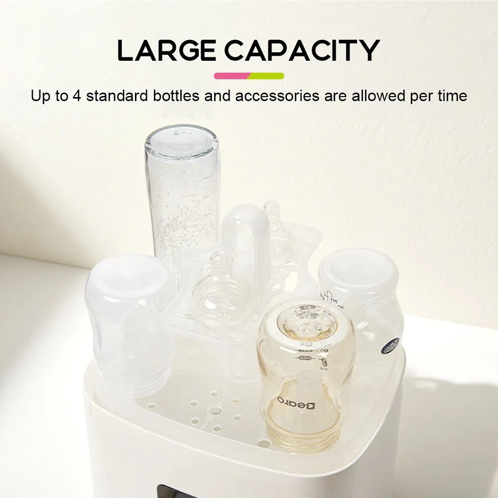 Smart Baby Bottle Steam Sterilizer and Dryer with LED Display