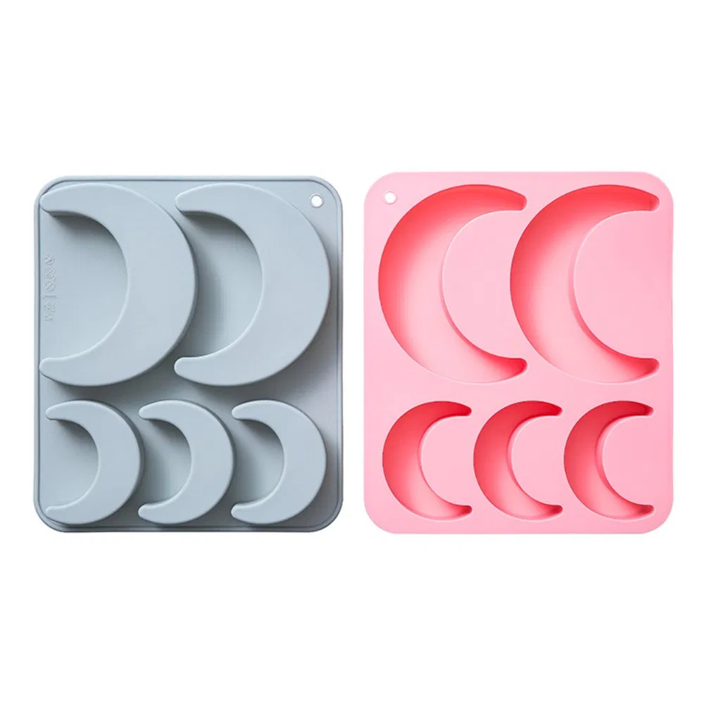 Silicone Moon Chocolate Mold, Flexible Heat Resistant Mold Wyz26411