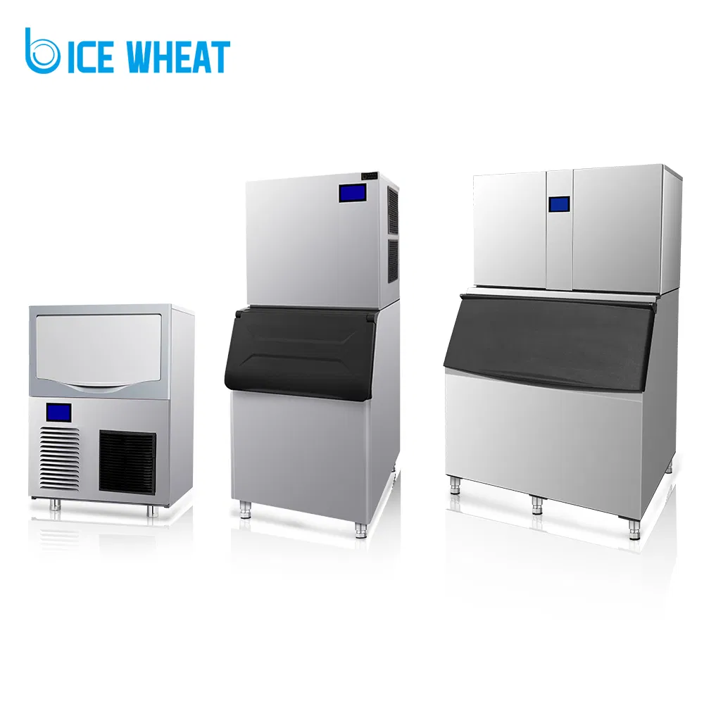 Ice Wheat Custom Air Cooler Commercial Cube Ice 30-900kg Ice Maker Machine