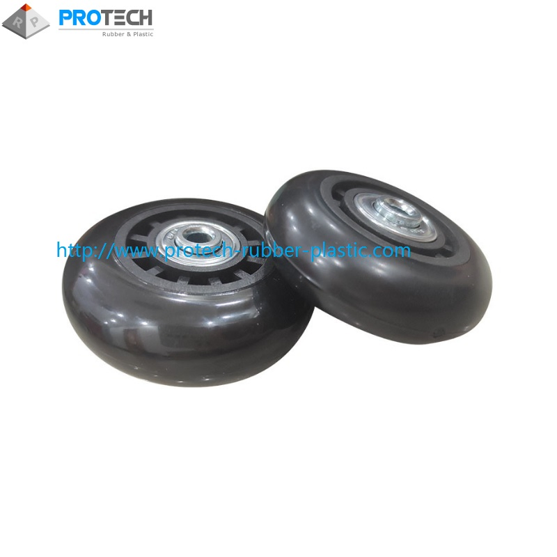 Industrial Caster Plastic PU on PP Core Trolley Wheel