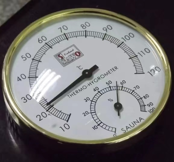 Hot Sale Sauna Room Hygrometer Meters/ Temperature and Moisture Meter