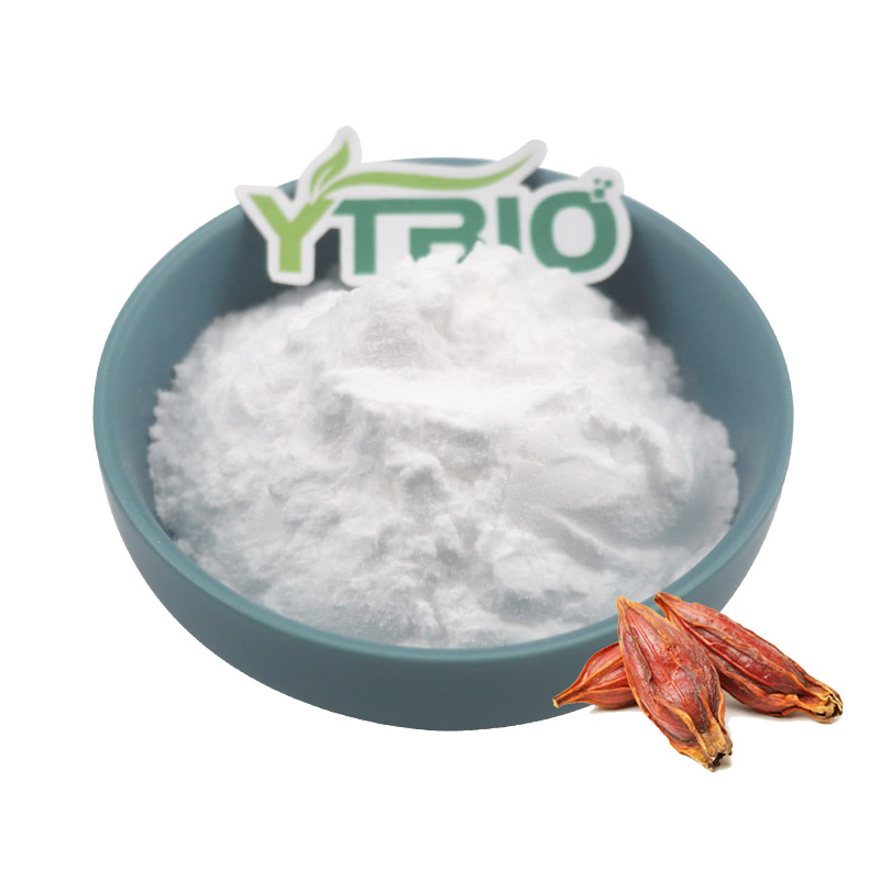 Factory Supply Cosmetics Grade Fructus Gardeniae Extract 98% Geniposide Genipin Powder