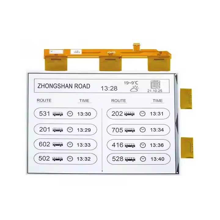 Большой 13.3-дюймовый E-Ink дисплей для рекламы, 6 цветов