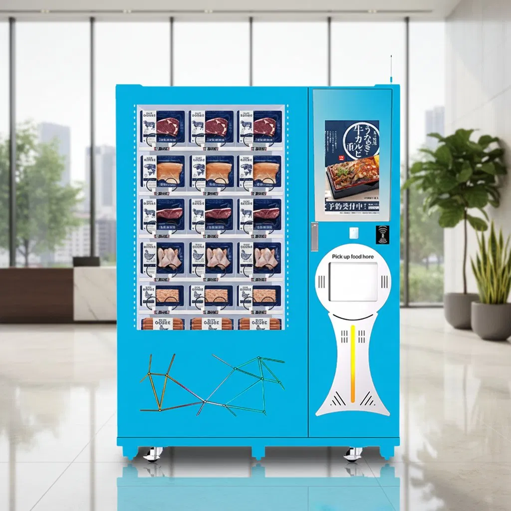 Pizza Vending Machine with Micro-Wave