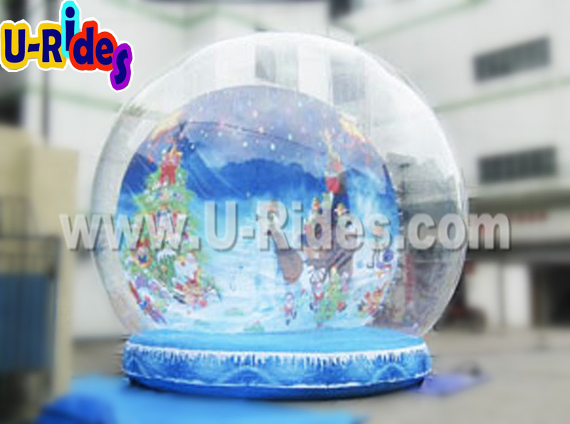 Favourite Inflatable Snow Ball Snow Globe Christmas Ball for Holiday Parties/Decor