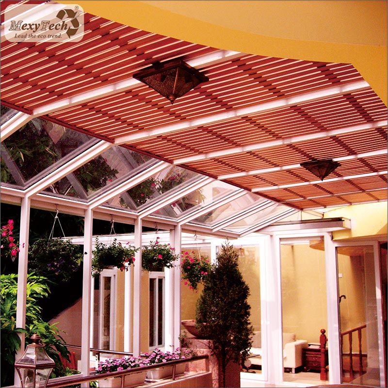 New WPC Material with Fire Resistance Ceiling