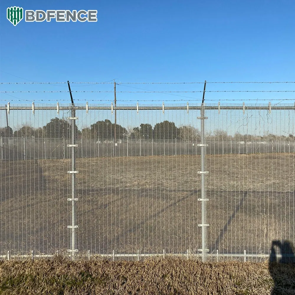 358 China Factory Supply Powder Coated 358 Anti Climb Fence High Security