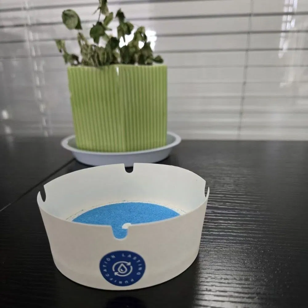 Home Office Hotel Cafe Portable Ashtray Disposable Foam Eco-Friendly Ashtray