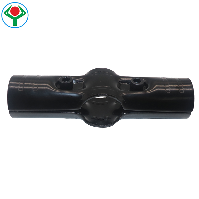 Ys-4 Black Electrophoresis SPHC 3 Way Cross Steel Joint Set for Lean Production Line