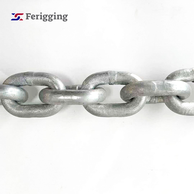 G80 Welded Hot DIP Galvanized Chain High Tensile Alloy Steel Lifting Chain