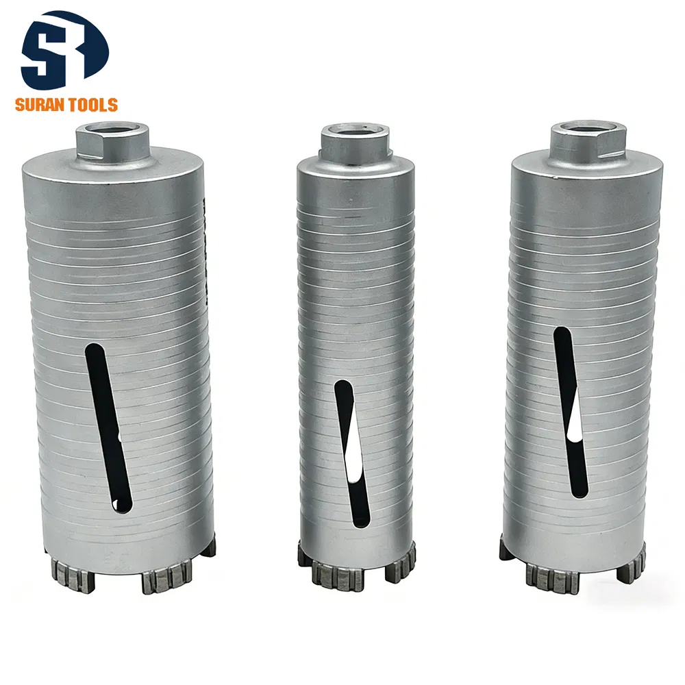 Professional Diamond Core Drill Bit for Drilling Reinforced Concrete