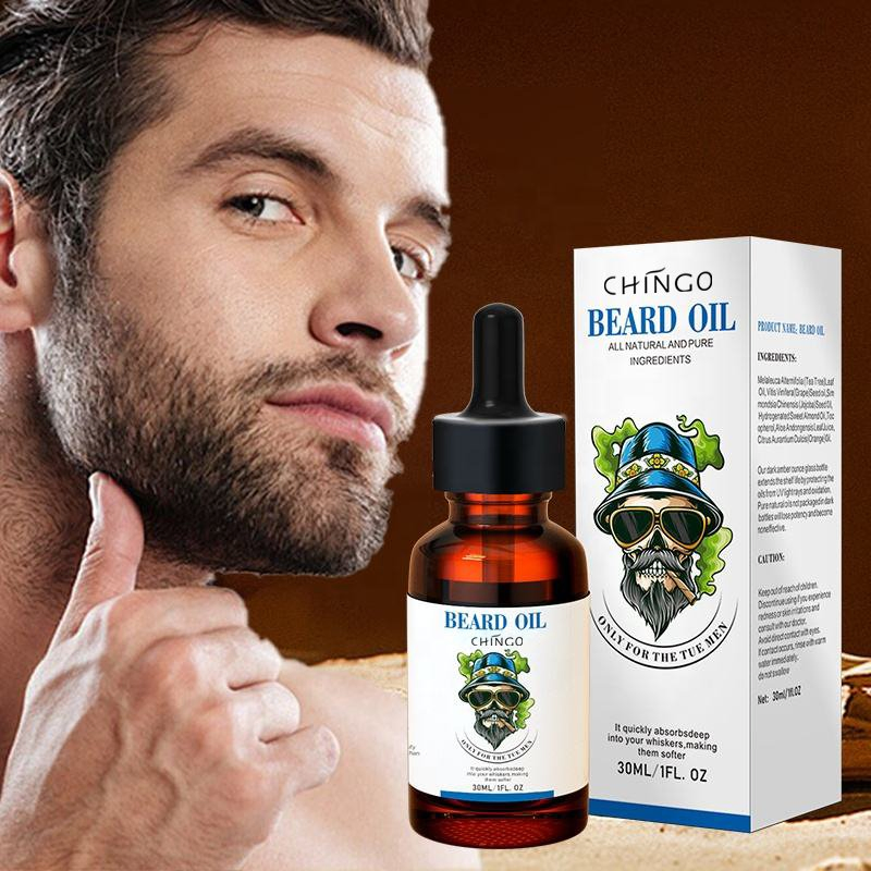 Organic Anti-Hair Loss Moisturizing Smoothing Beard Regrowth Oil