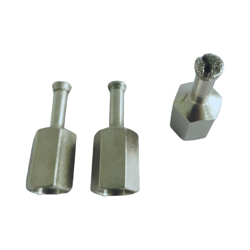 Diamond Electroplated Facade Tile Drill Bit for Undercut Anchor Holes