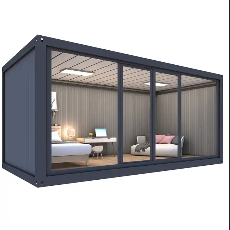 High Quality Portable Sunroom Container House Office Mobile Small House Prefabricated House