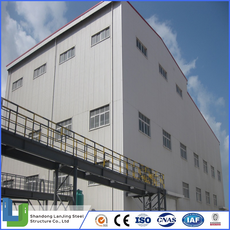 H Steel Beam and Steel Column for Prefabricated House Steel Structure Buildingv