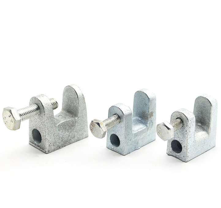 Heavy-Duty Beam Clamp Wire Rope Clip for Scaffolding and Earthing Solutions